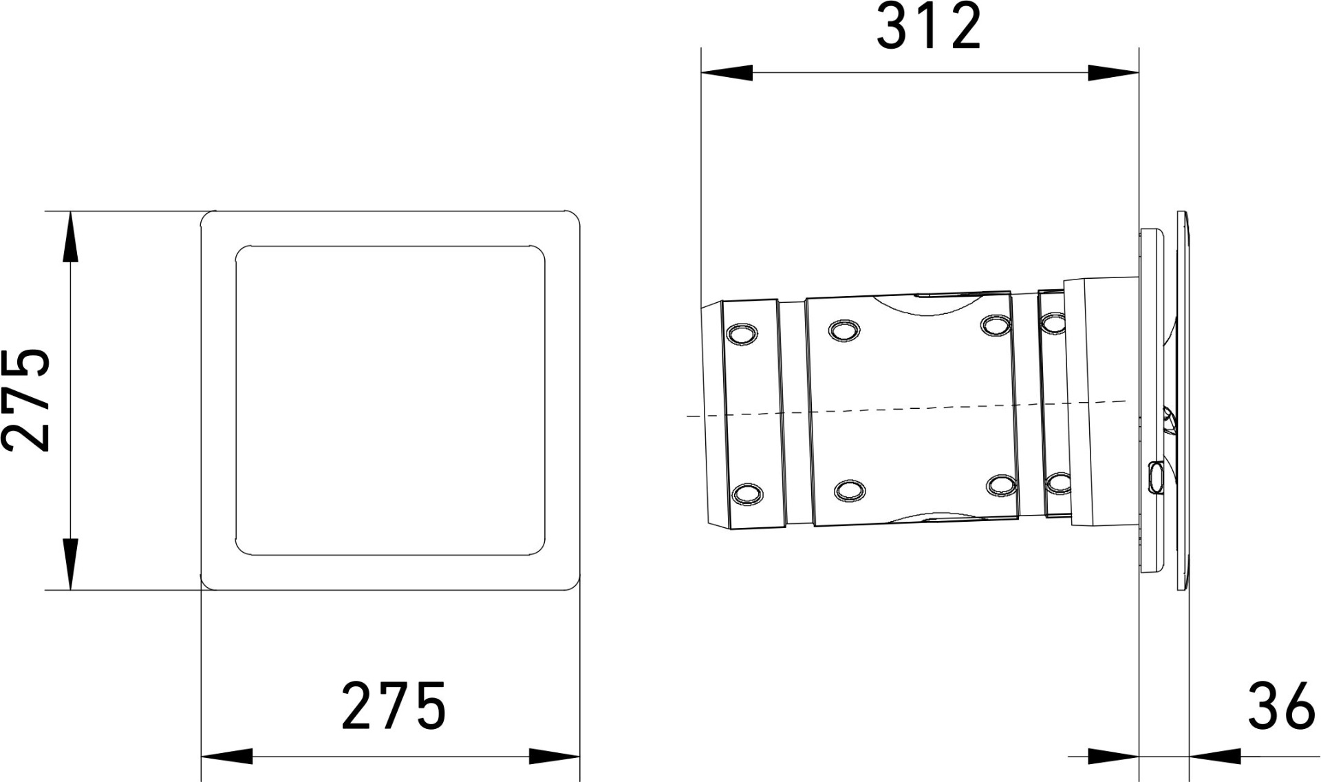 Leaf 1 Tree Innenset Aluminium* – Modul 3/3 (Kabelgebundene Smart Home-Lösung) – Bild 3